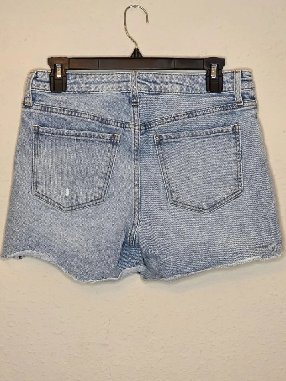 Kut From The Cloth Jane Washed Denim High Rise Women's Long Shorts, Size 2